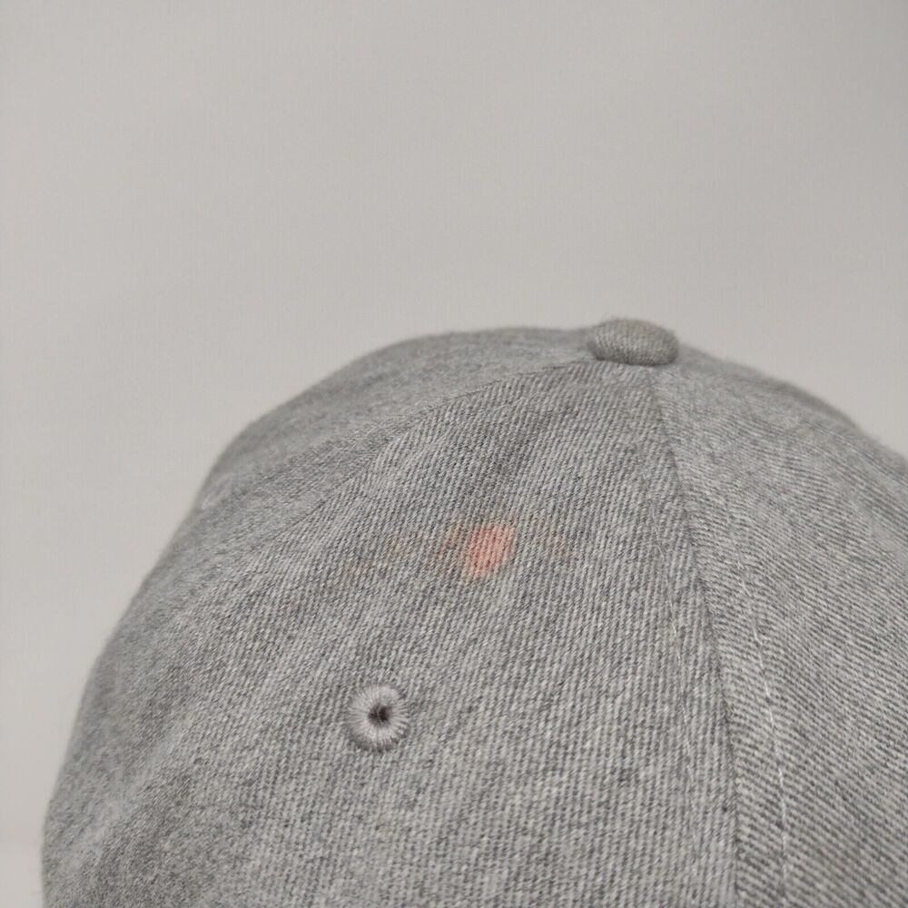 Roxy Strapback Hat Gray Osfa Adjustable Embroider… - image 6
